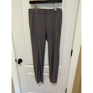 Sigrid Olsen Gray pencil striped pants size 4